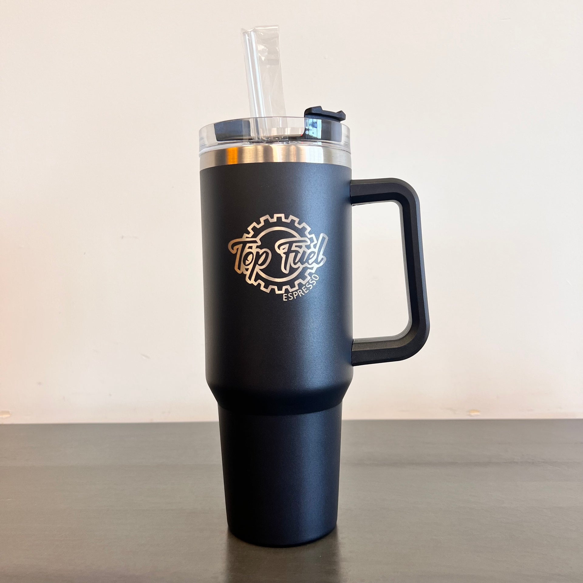 40 oz coffee cup 40 oz Tumbler – Top Fuel Espresso